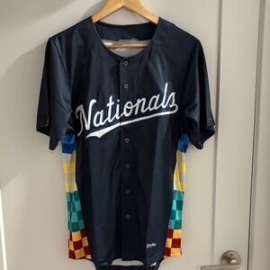 Nationals MLB Warner Brothers Harry Potter Baseball Jersey Washington DC Nats